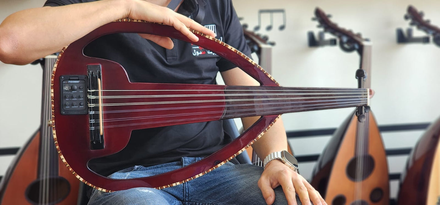 Tamer Al Asmar - Electric Oud - (Red)