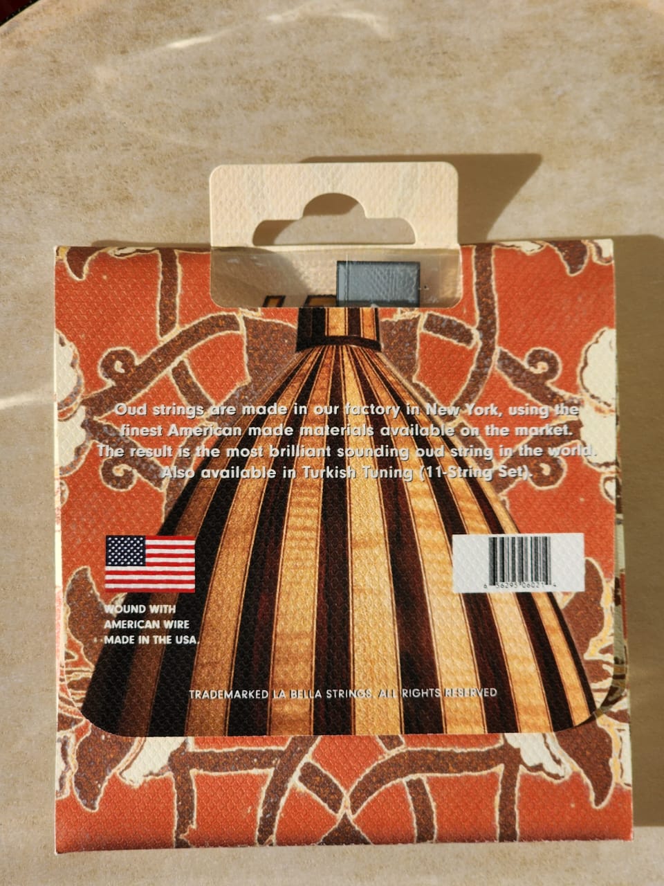La Bella Oud Strings – OU80A (12-String Set, Arabic Tuning)