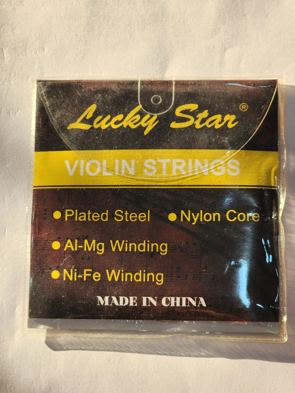 Lucky Star Violin Strings, 4/4 Scale Length