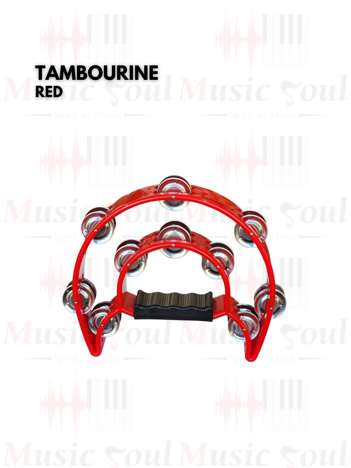 Tambourine - Black, Purple, Red