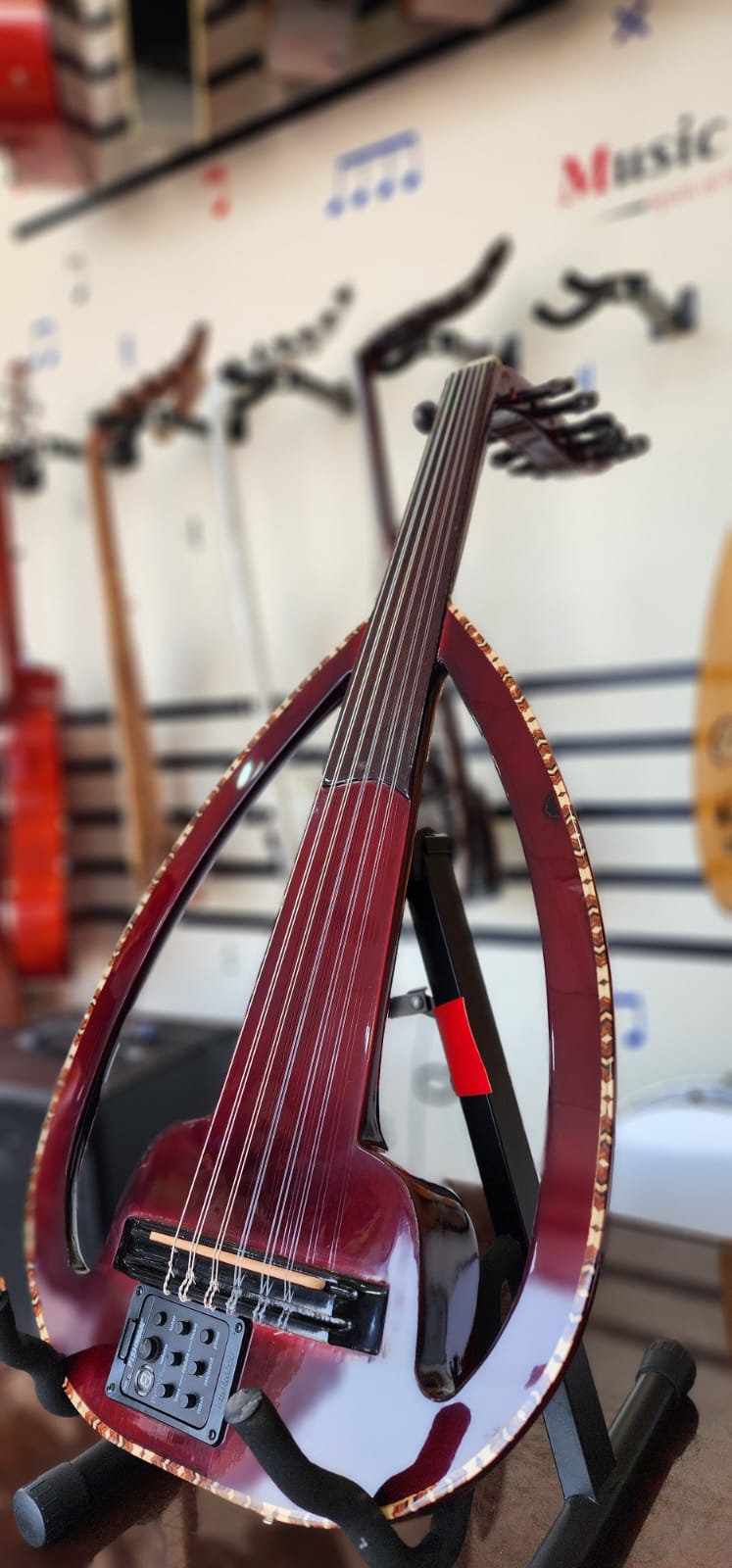 Tamer Al Asmar - Electric Oud - (Red)