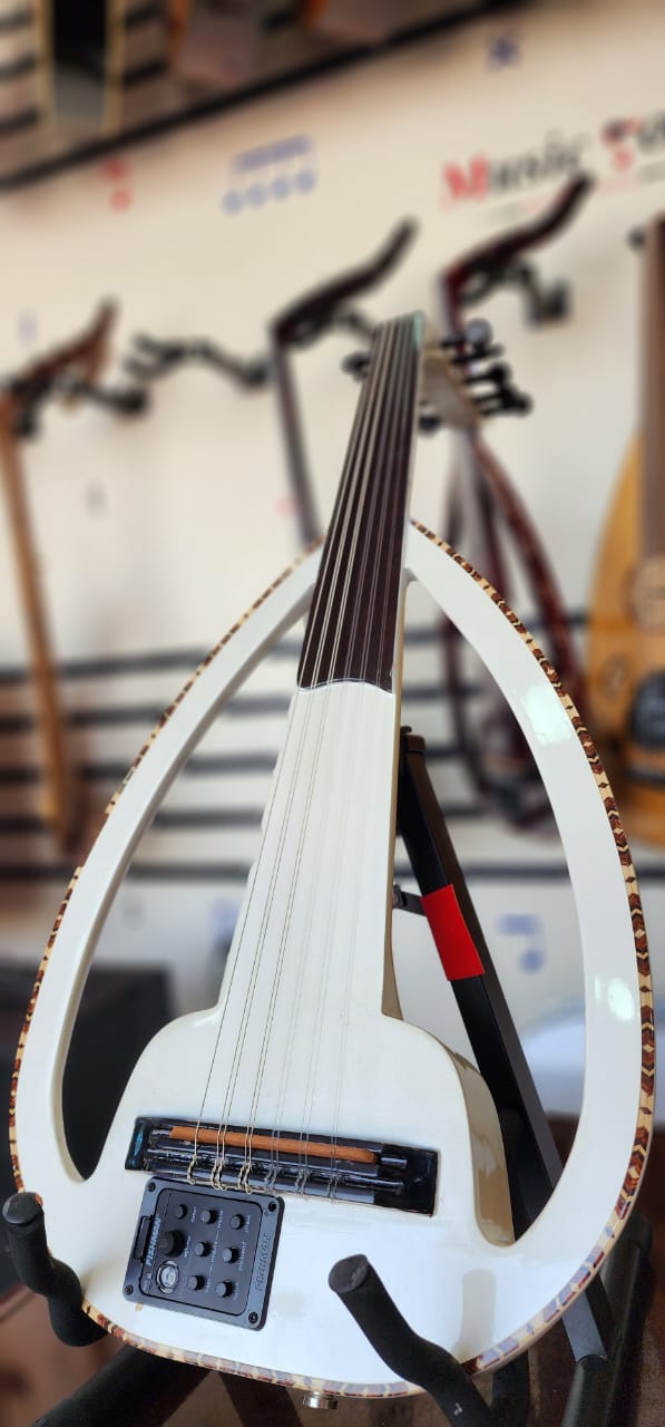 Tamer Al Asmar - Electric Oud - (White)