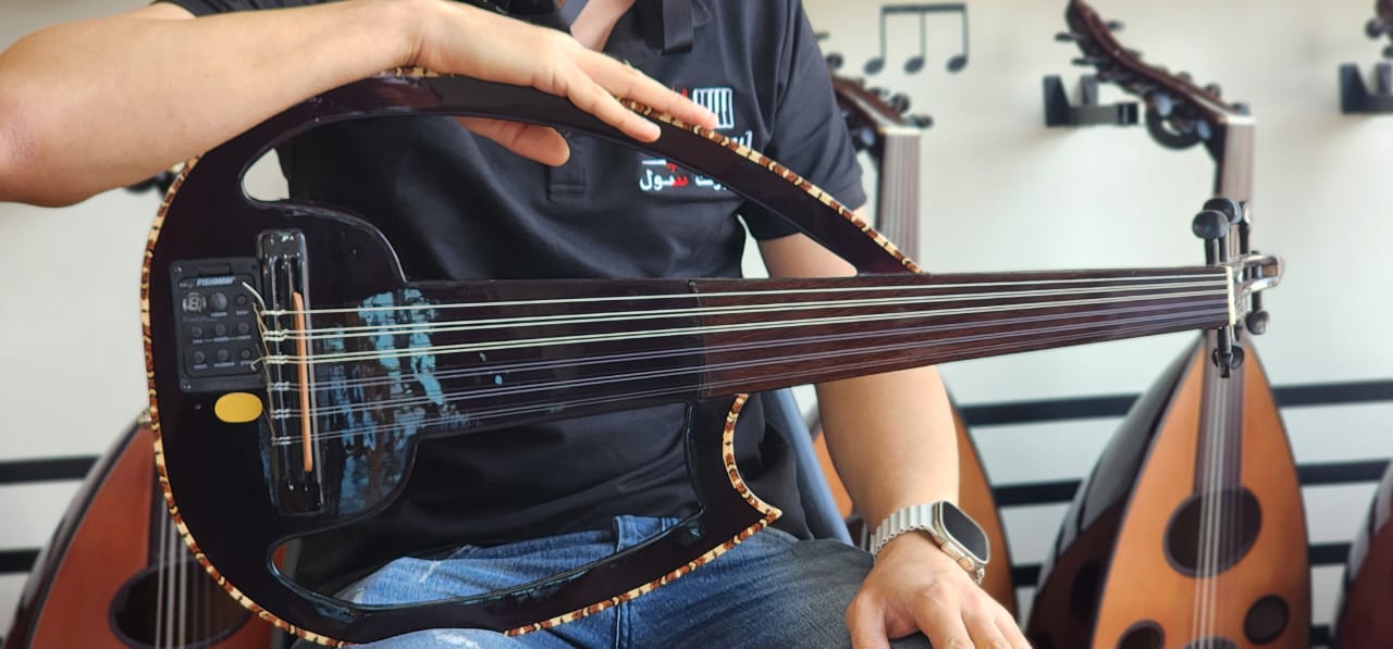 Tamer Al Asmar - Electric Oud - (Maroon)
