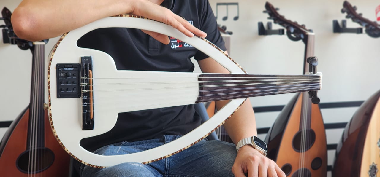 Tamer Al Asmar - Electric Oud - (White)