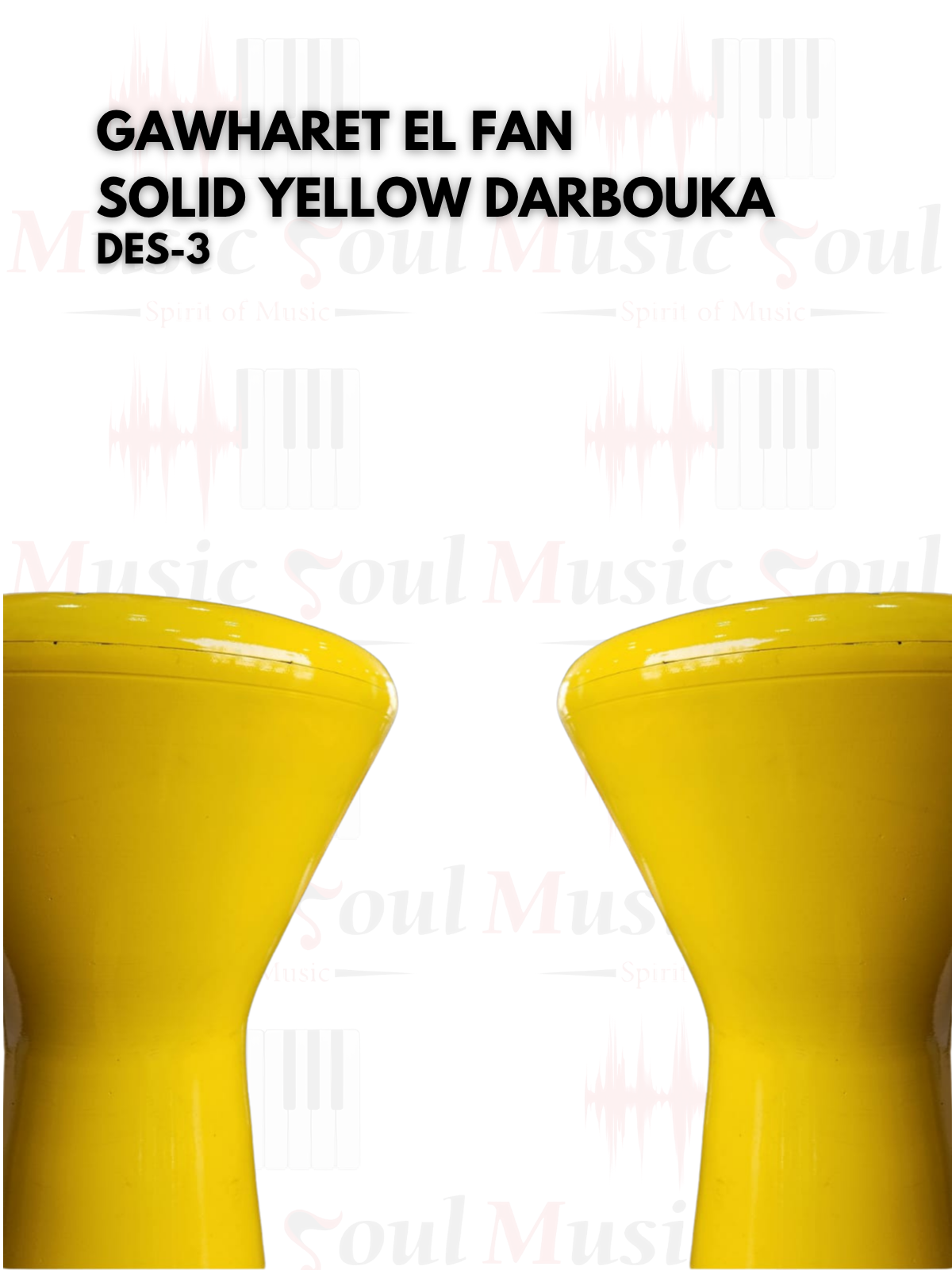 Gawharet El Fan - Solid Yellow Darbuka