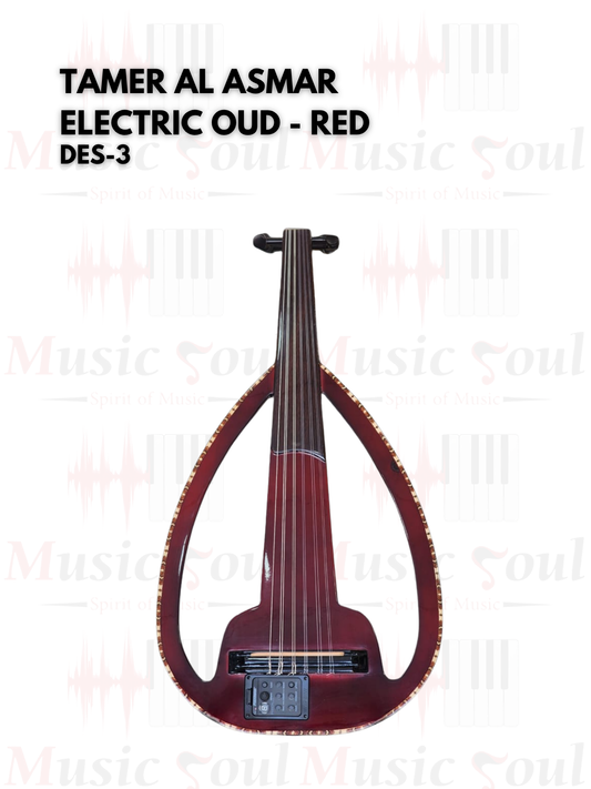 Tamer Al Asmar - Electric Oud - (Red)
